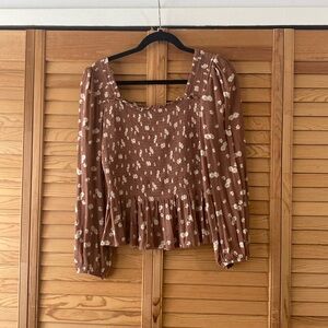 Altar’d State Floral Top